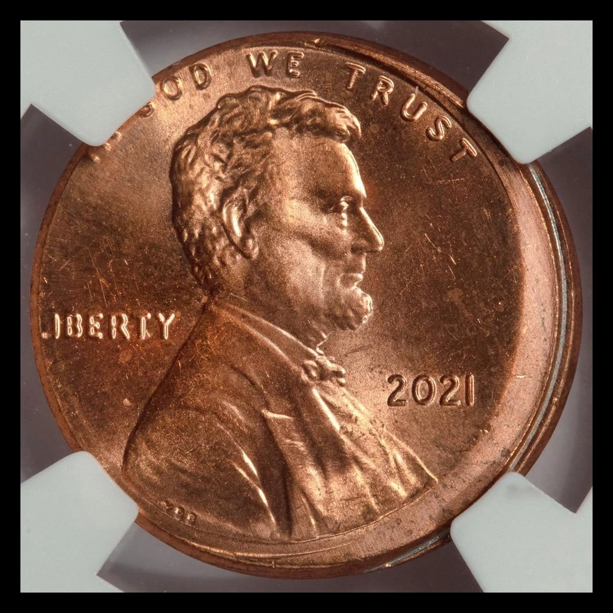 2021 Lincoln Penny: Off-Center Strike