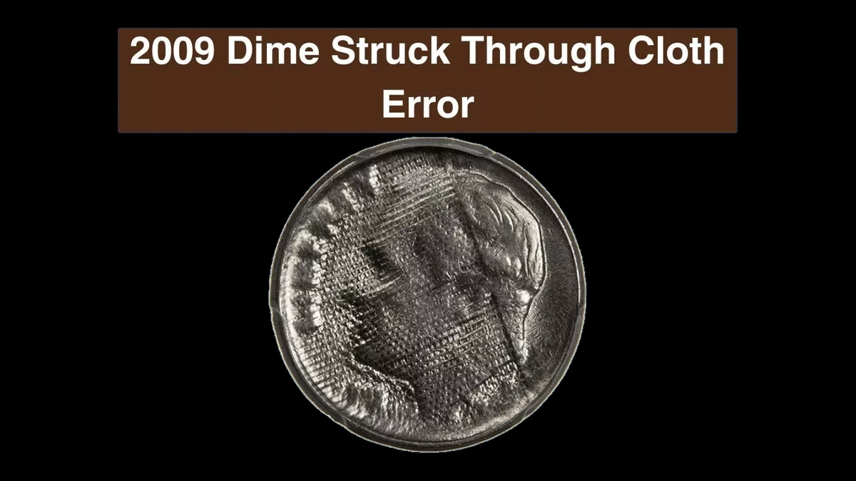 2009 Roosevelt Dime: Struck-Through Error
