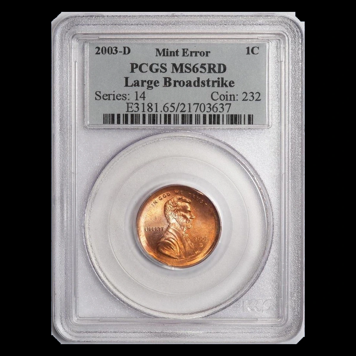 2003 Lincoln Penny: Broadstrike