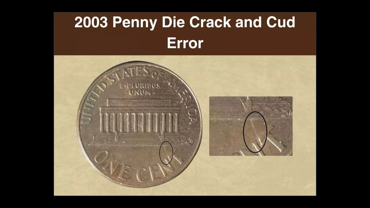 2003 Lincoln Penny: Die Break / Cud