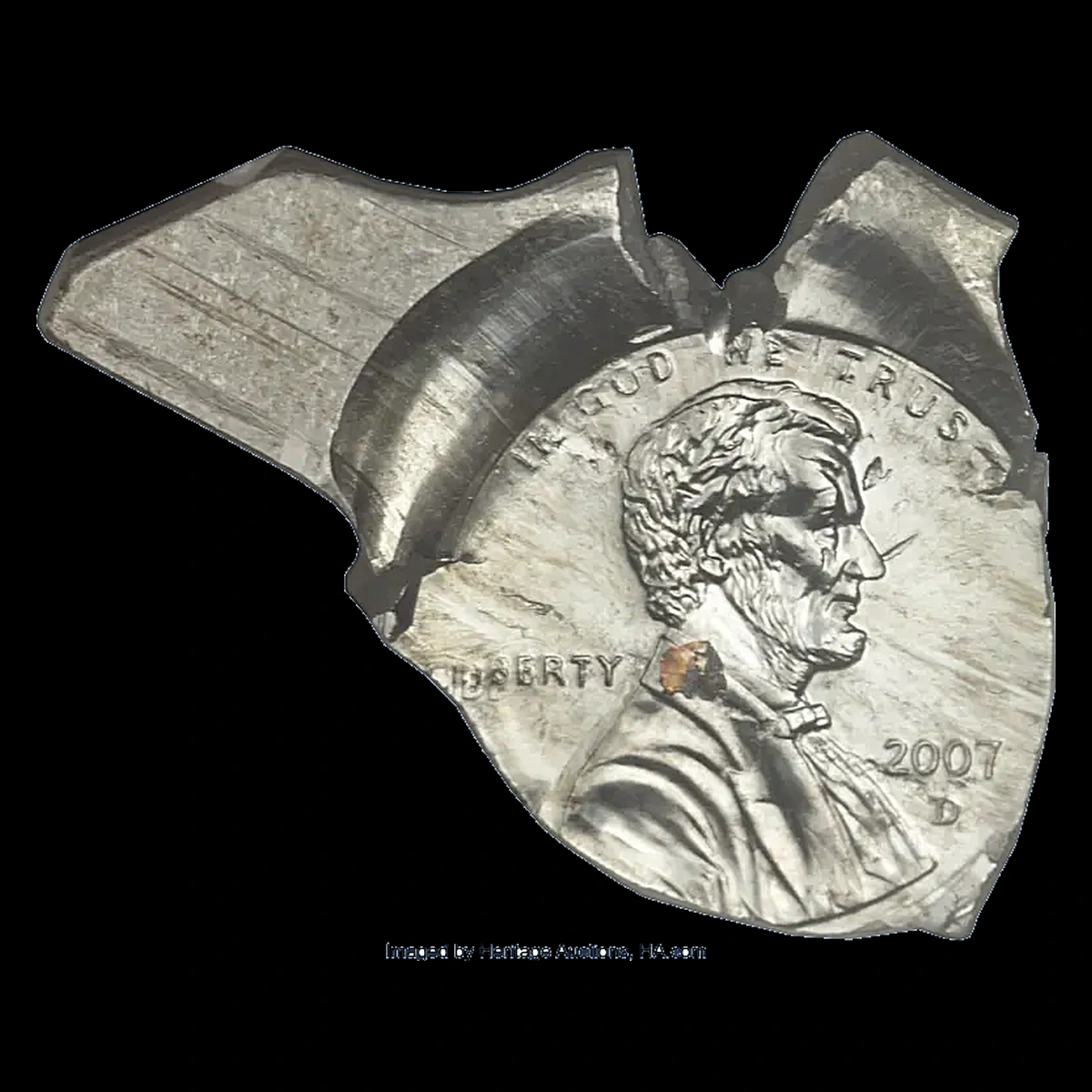 2007 Lincoln Cent (Modern): Wrong Planchet