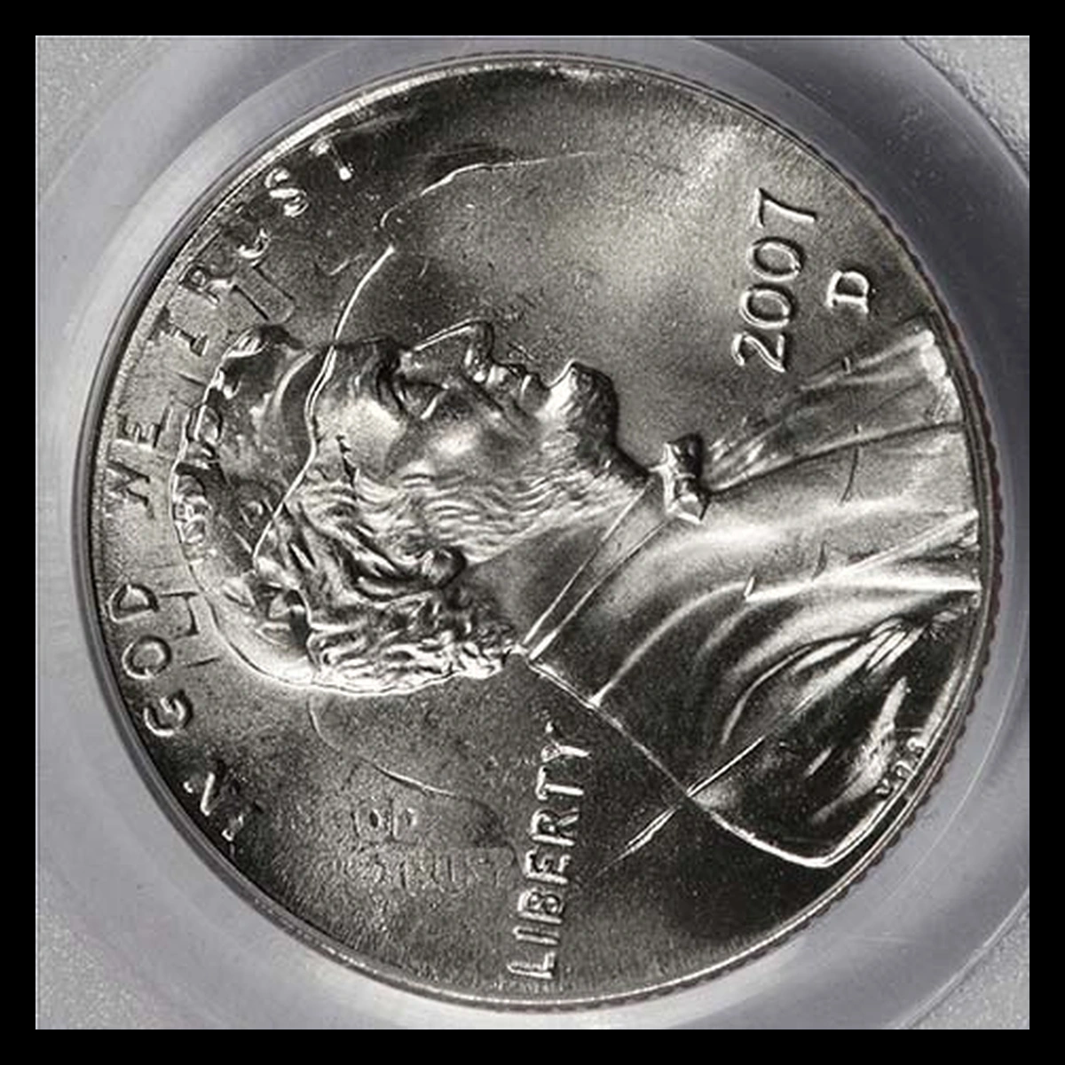 2007 Lincoln Cent (Modern): Overstrike / Double Denomination