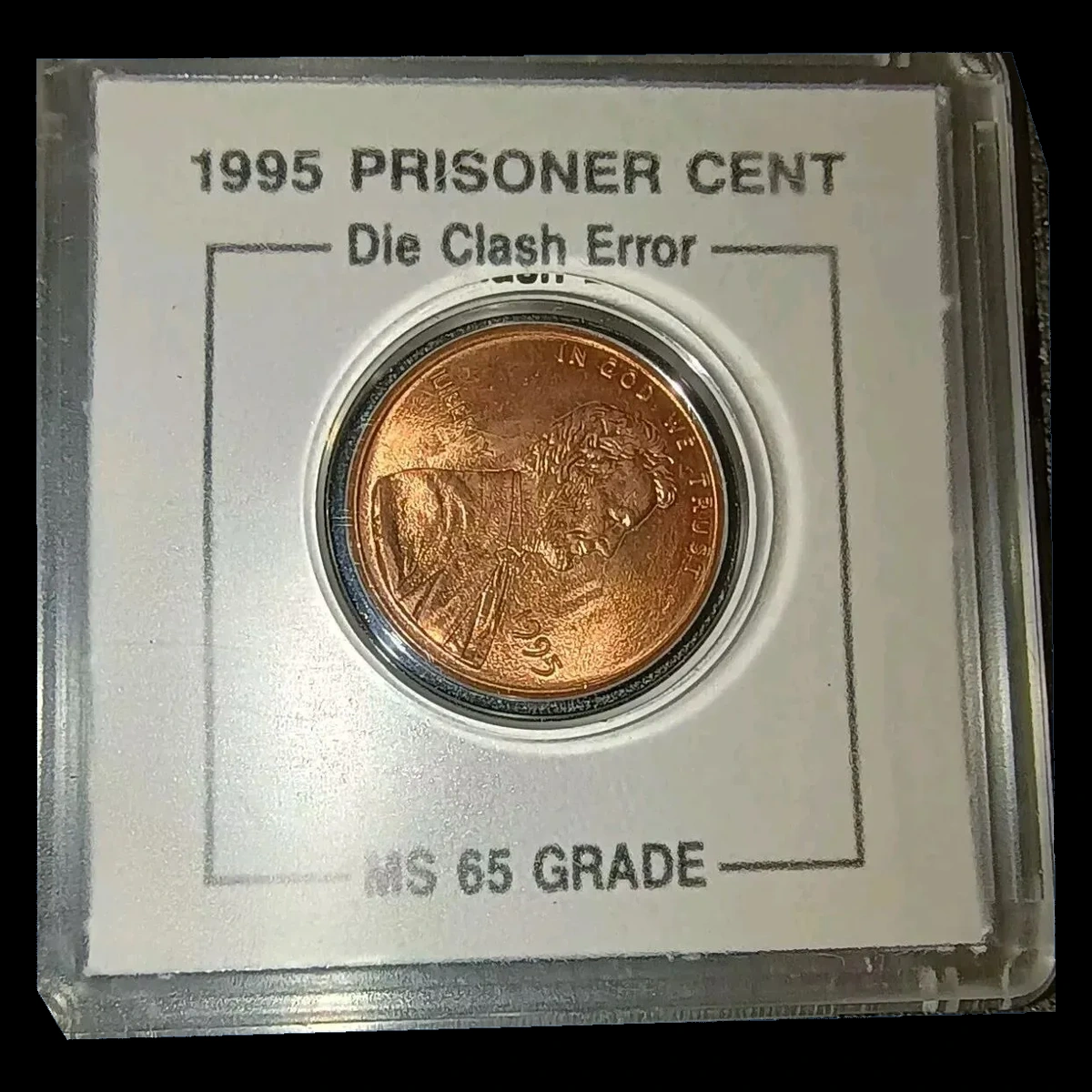 1995 Lincoln Cent (Modern): Die Clash