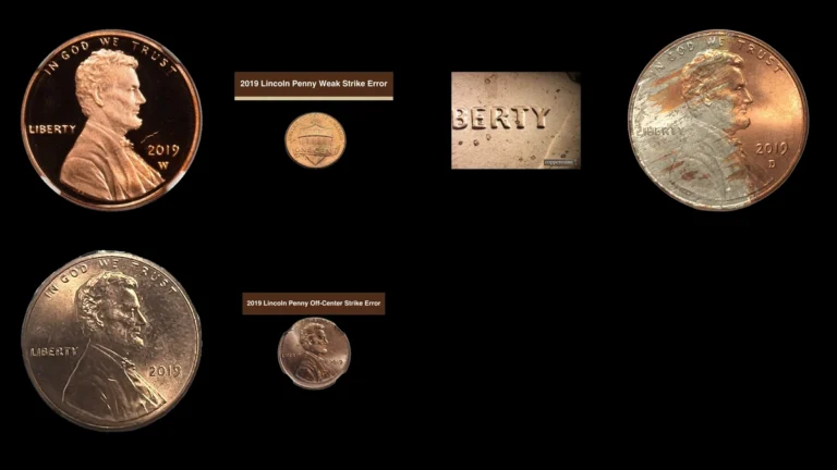 2019 Penny Errors — error coin photographs
