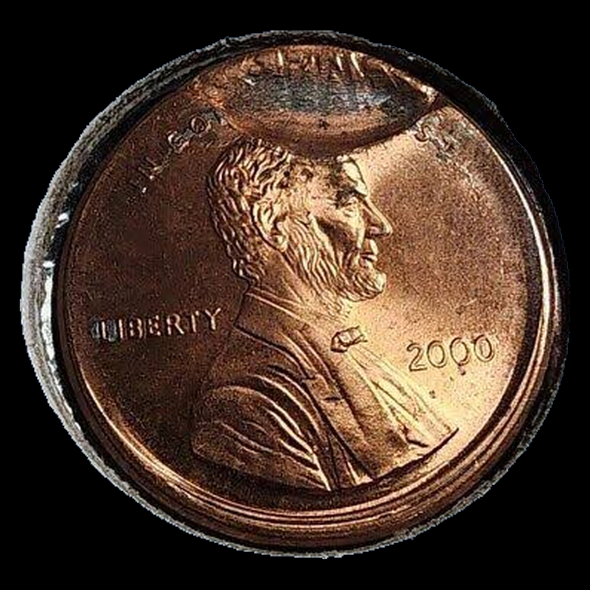 2000 Lincoln Cent (Modern): Multiple Strike