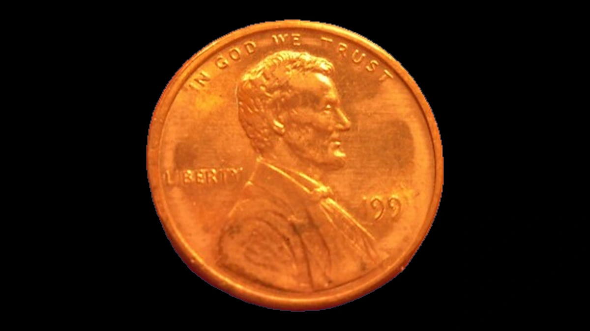 1991 Lincoln Penny: Struck-Through Error