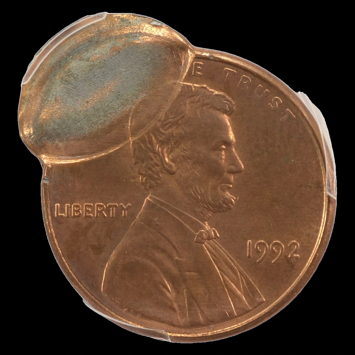 1992 Lincoln Cent (Modern): Multiple Strike