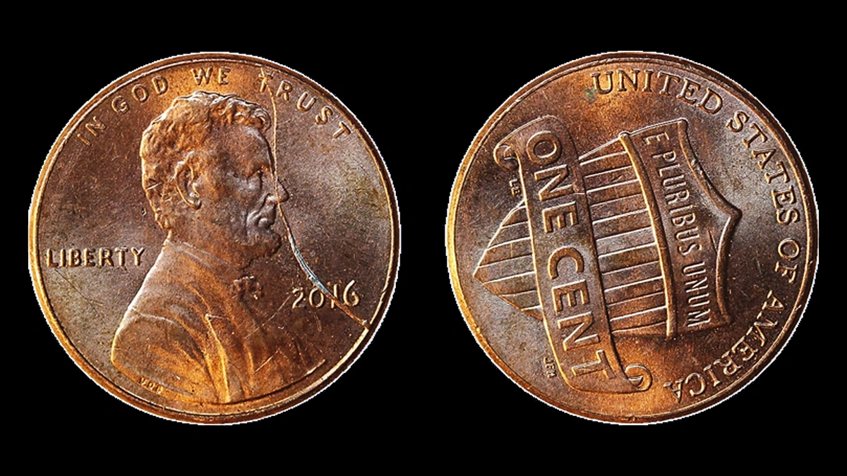 2016 Lincoln Cent (Modern): Rotated Dies