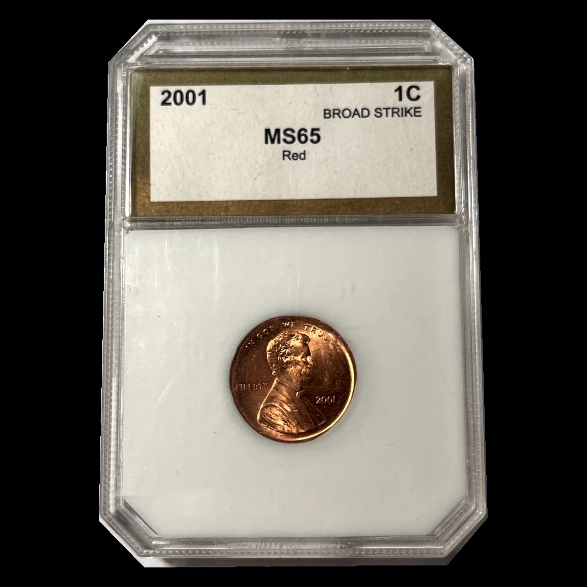 2001 Lincoln Penny: Broadstrike