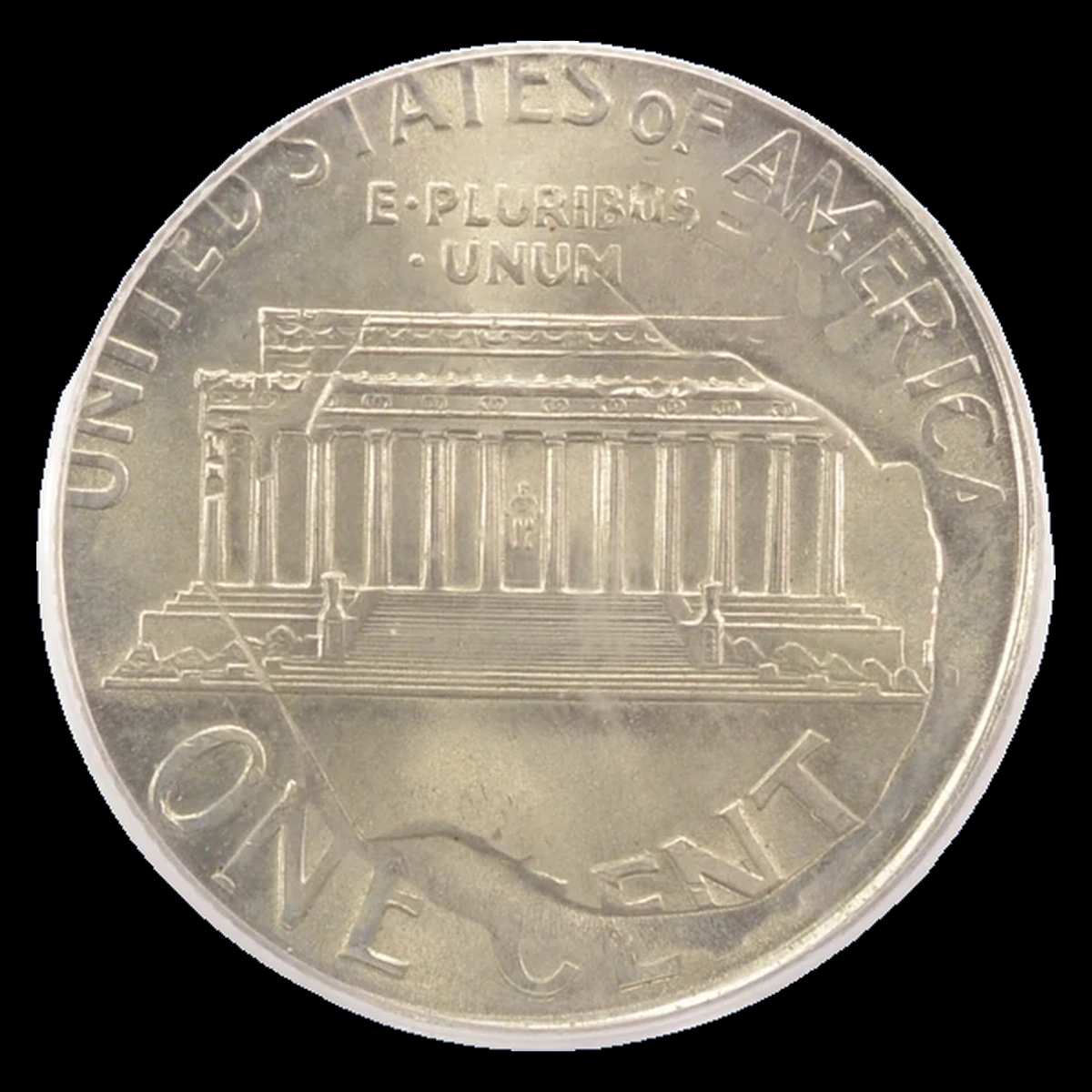2001 Lincoln Cent (Modern): Overstrike / Double Denomination