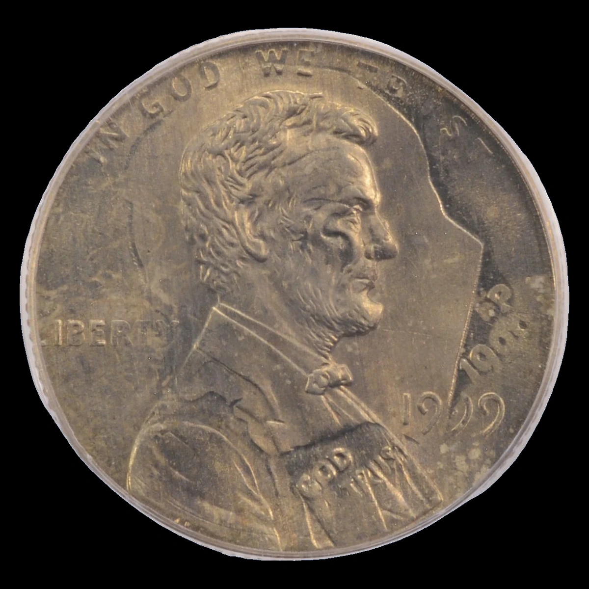 1999 Lincoln Cent (Modern): Overstrike / Double Denomination