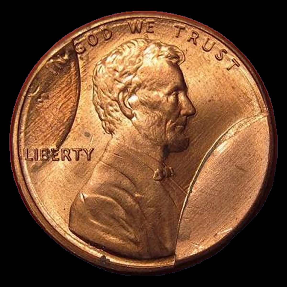 1987 Lincoln Cent (Modern): Die Clash