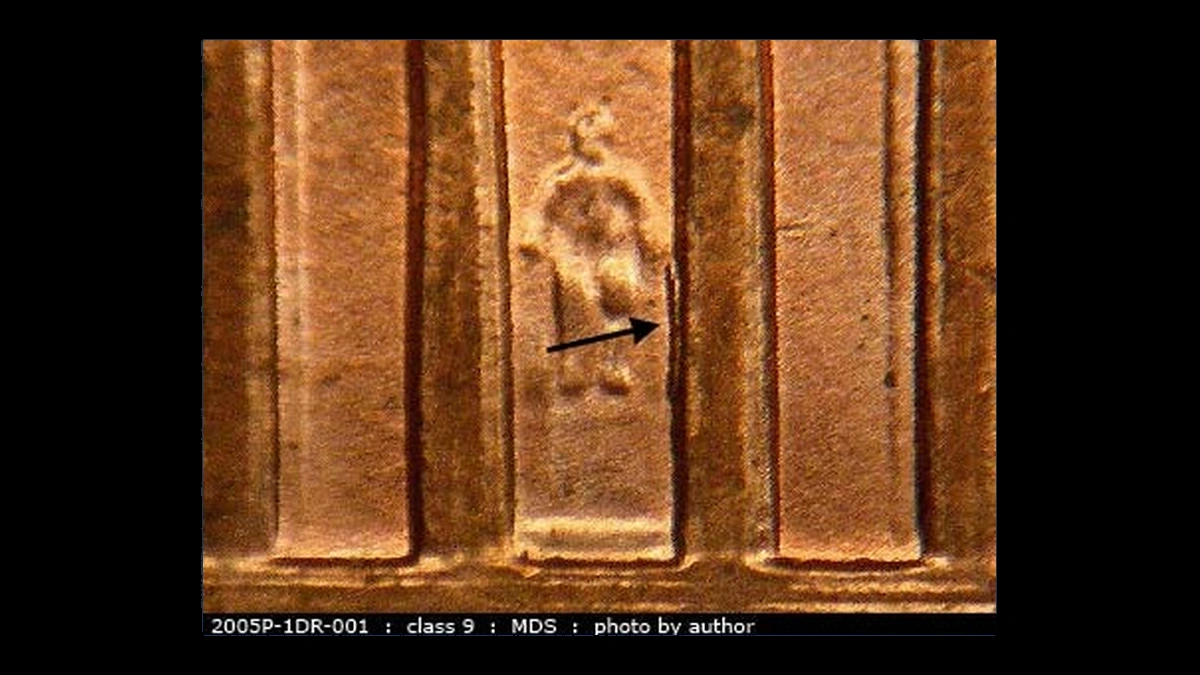 2005 Lincoln Penny: Doubled Die Reverse