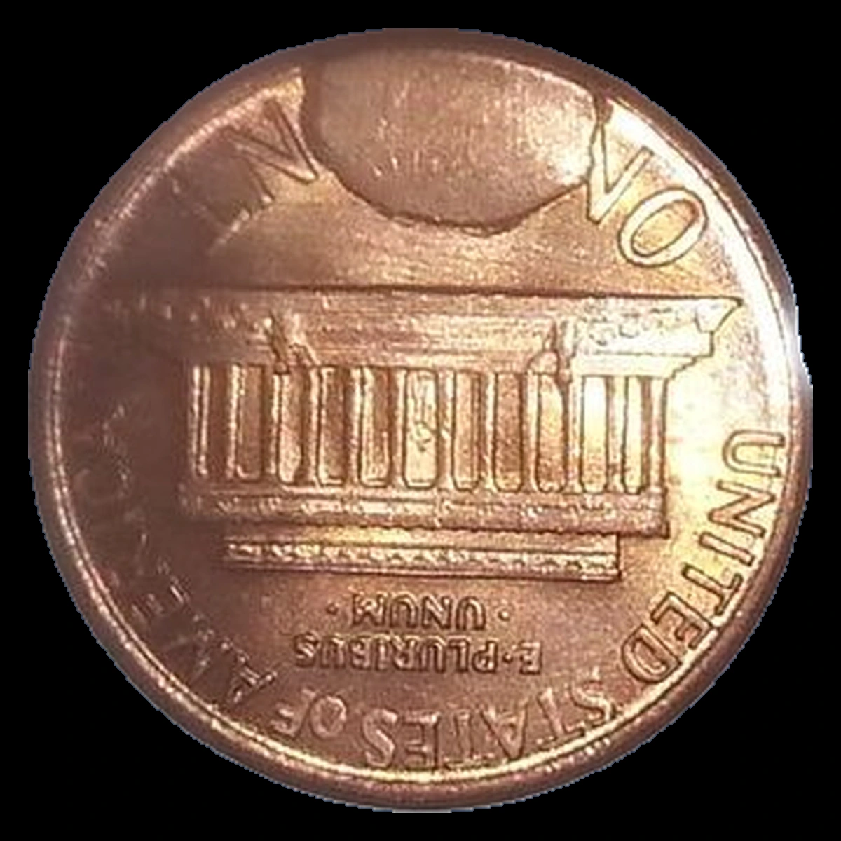 1988 Lincoln Penny: Reverse Cud / Major Die Break
