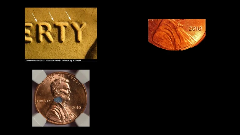 2010 Penny Errors — error coin photographs