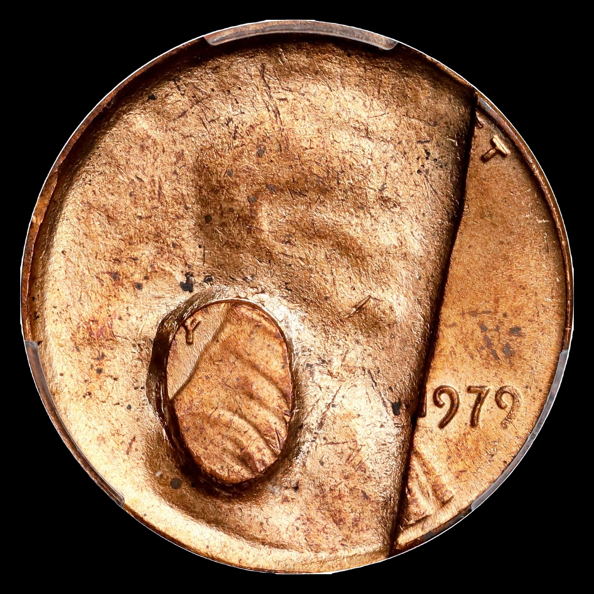 1979 Lincoln Penny: Struck-Through Error