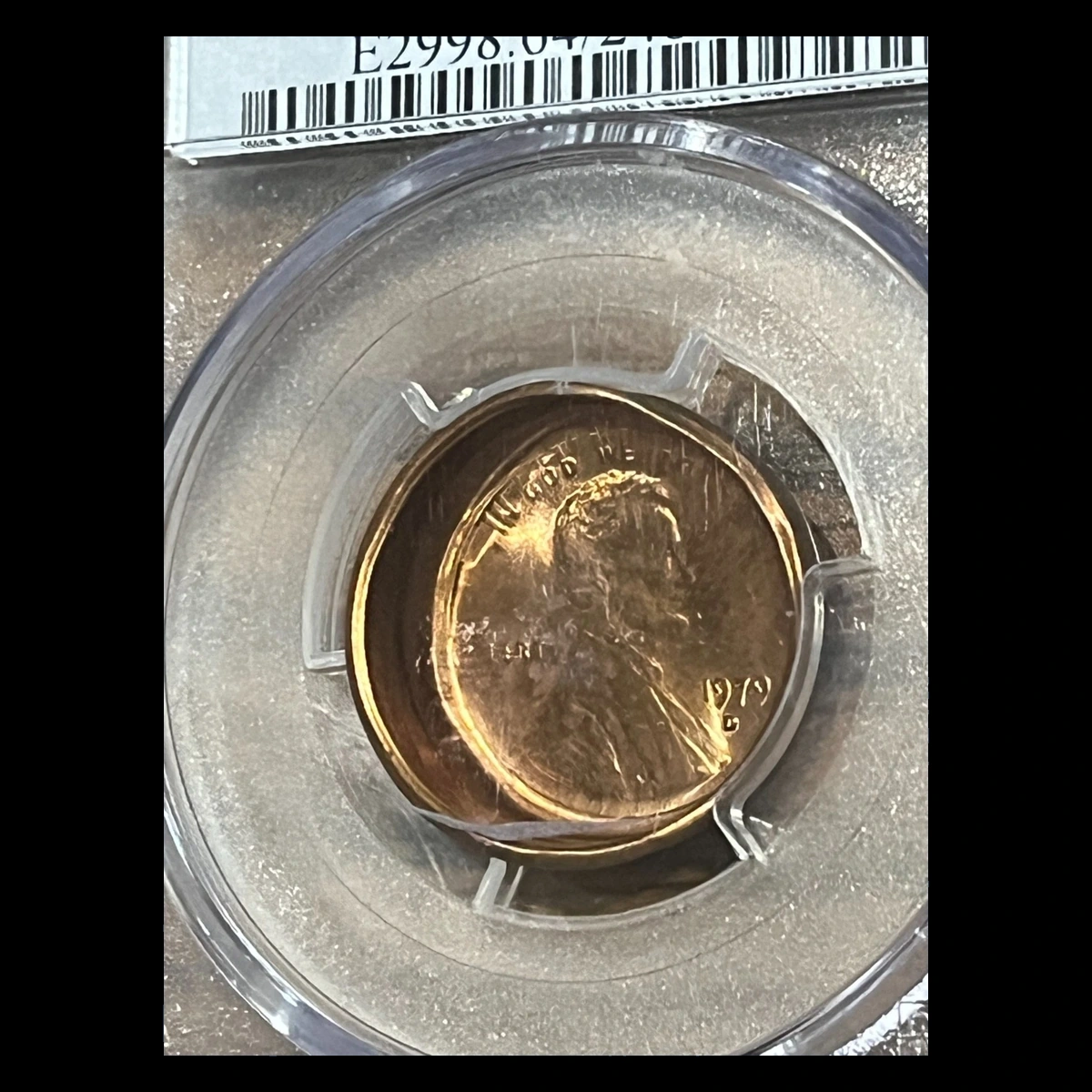 1979 Lincoln Penny: Die Cap / Capped-Die Strike