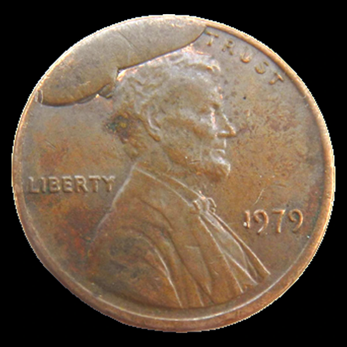 1979 Lincoln Penny: Cud Die Break