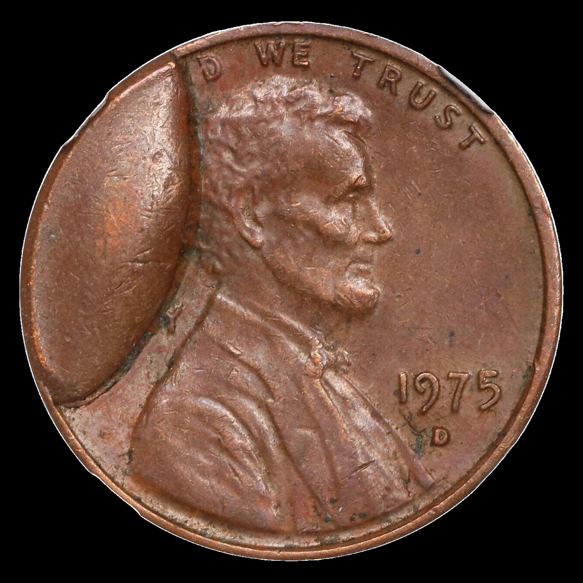 1975 Lincoln Penny: Die Break / Cud