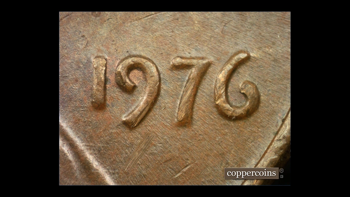 1976 Lincoln Penny: Doubled Die Obverse