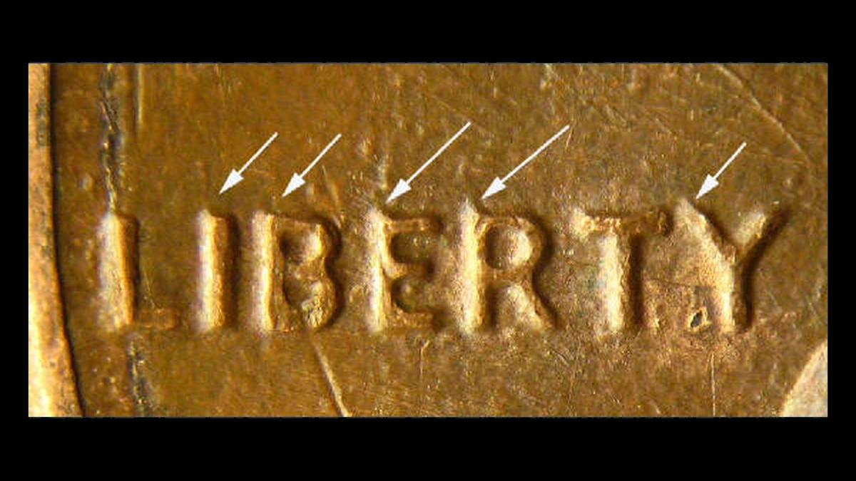 1986 Lincoln Cent (Modern): Die Deterioration