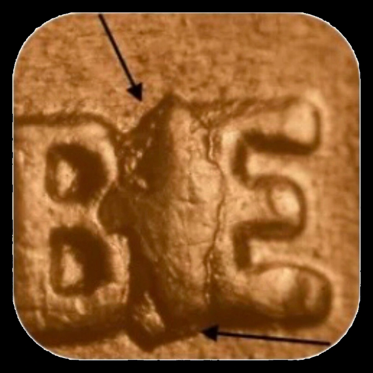 1982 Lincoln Penny: BIE Die Break