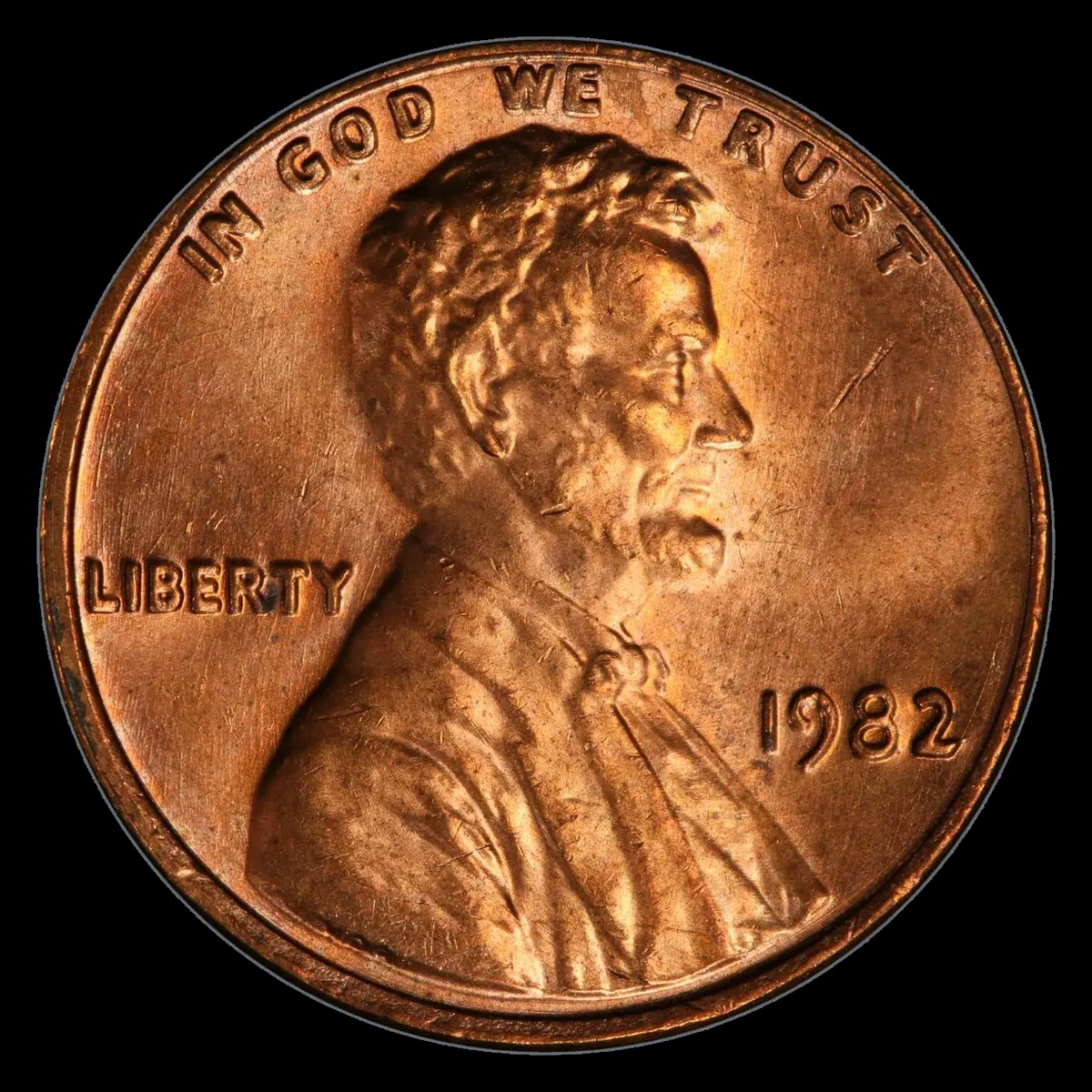 1982 Lincoln Penny: Doubled Die Obverse