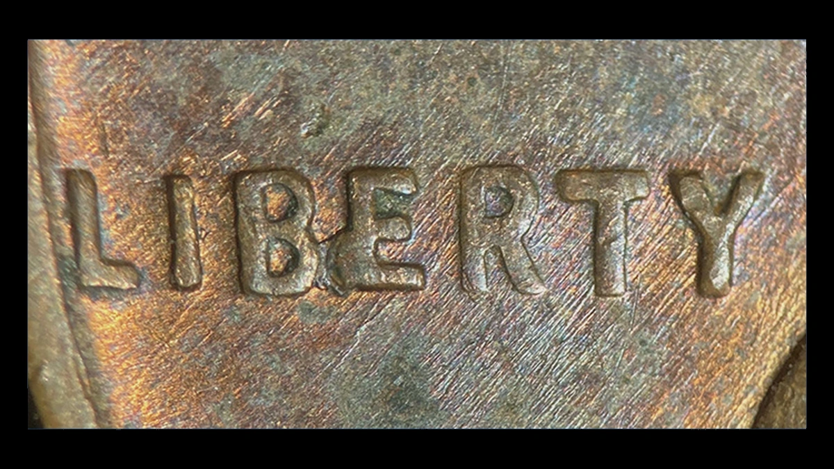 1959 Lincoln Penny: BIE Die Break