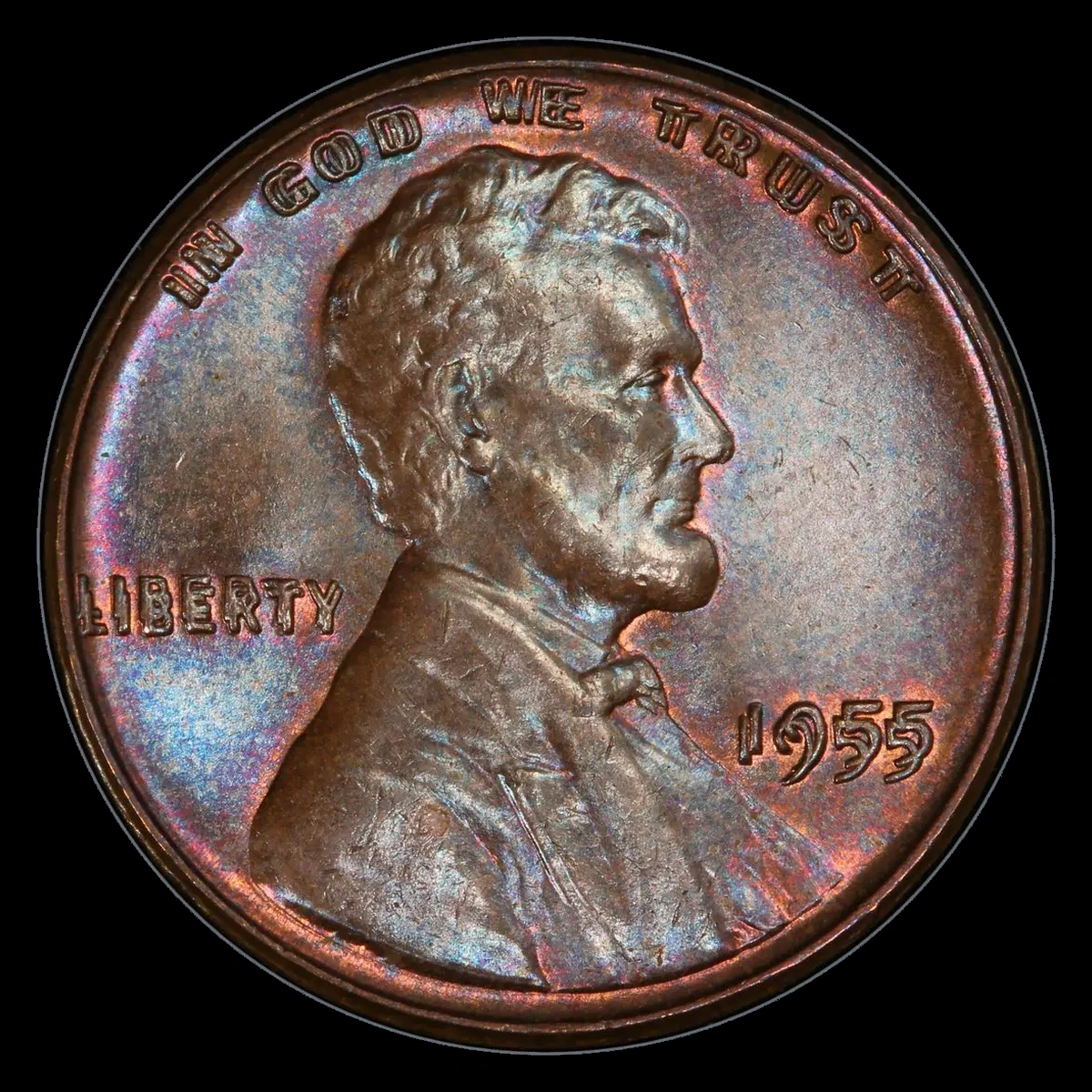1955 Wheat Penny: Doubled Die Obverse