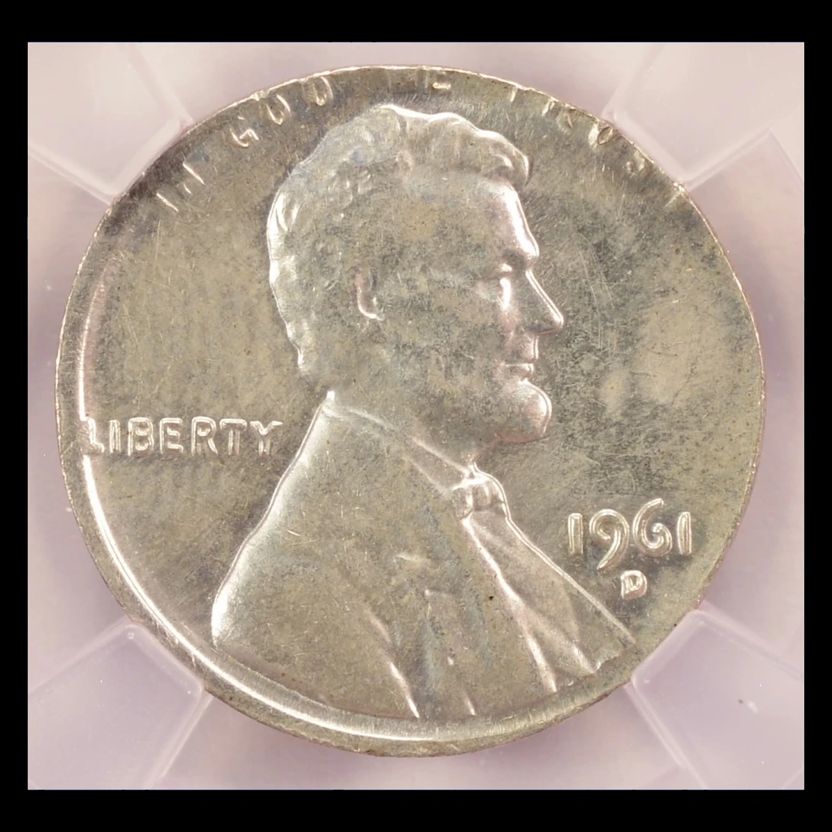 1961 Lincoln Penny: Struck on a Silver Dime Planchet