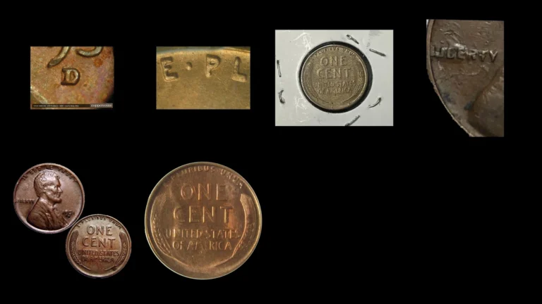 1931 Penny Errors — error coin photographs