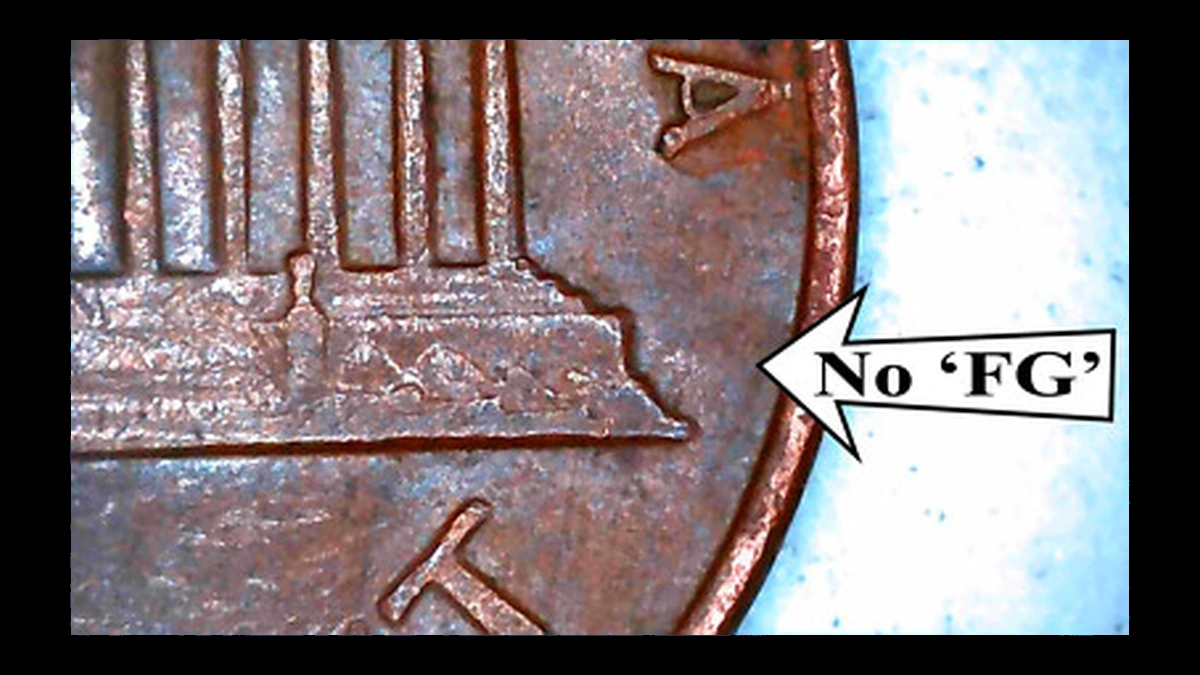 1969 Lincoln Penny: Missing FG Initials