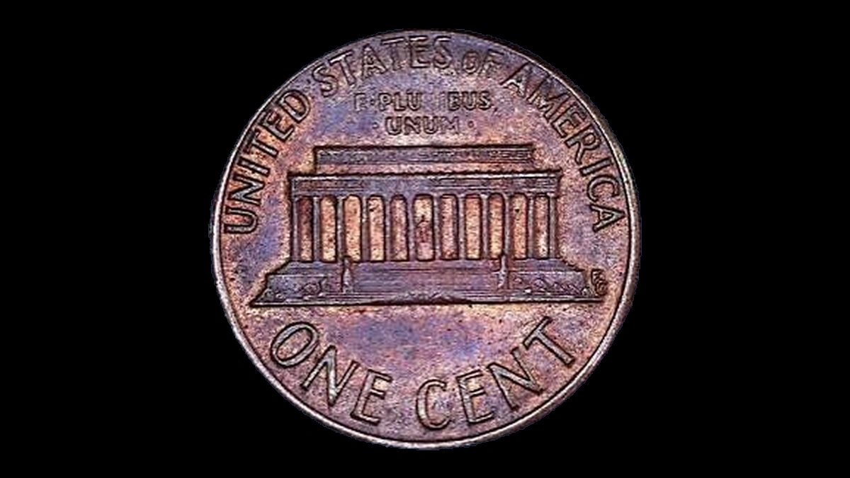 1973 Lincoln Cent (Modern): Struck Through