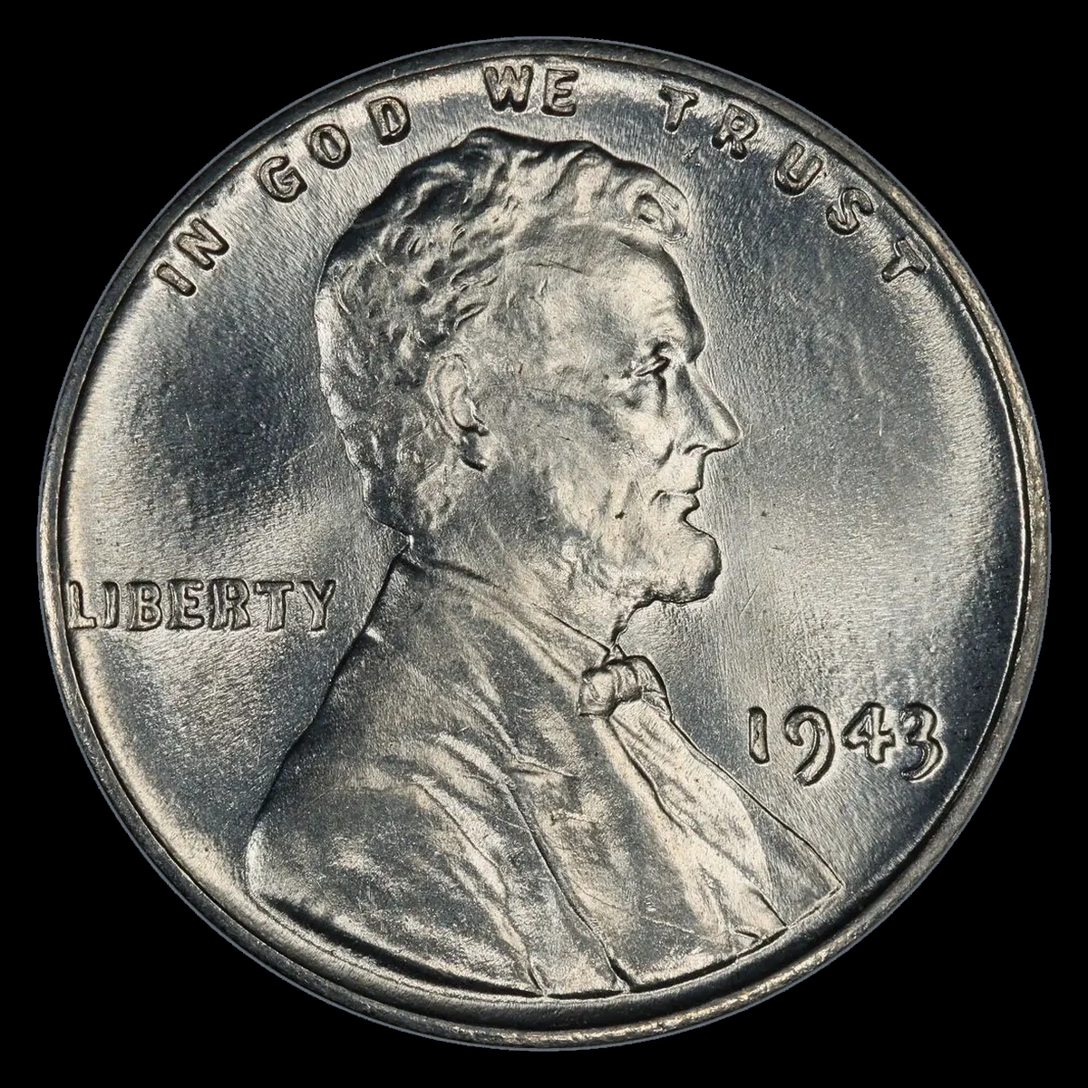 1943 Wheat Penny: Doubled Die Obverse