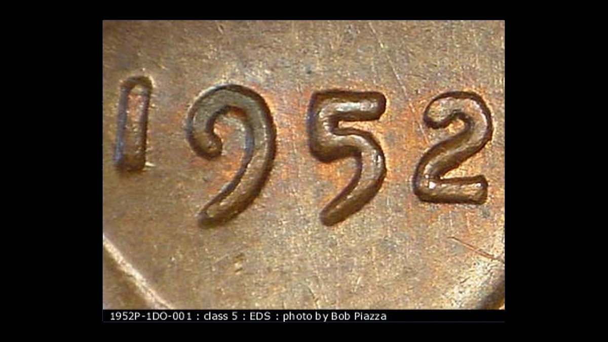 1952 Wheat Penny: Doubled Die Obverse