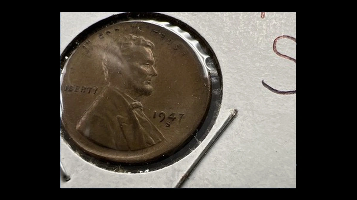 1947 Wheat Penny: Broadstrike