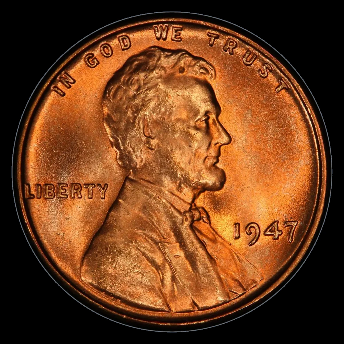 1947 Wheat Penny: Doubled Die Obverse