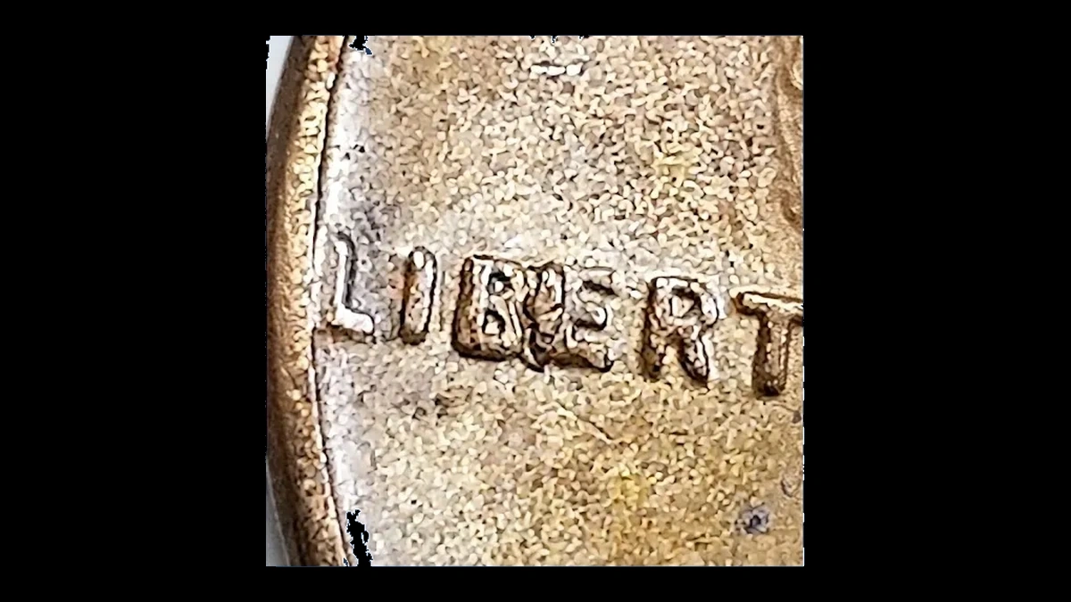 1947 Wheat Penny: BIE Die Break