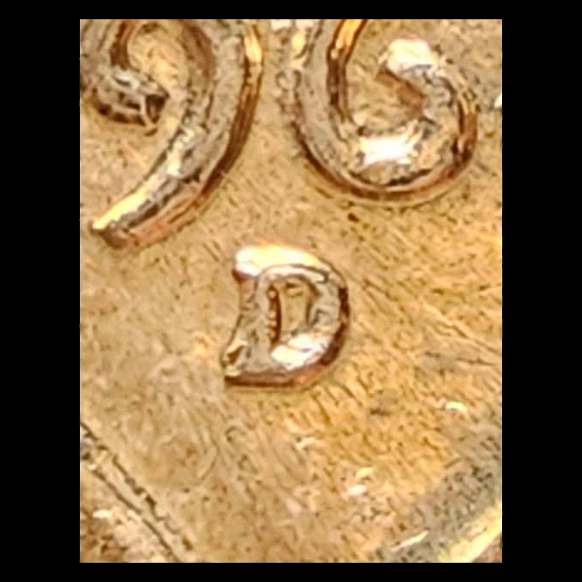 1964 Lincoln Penny: Repunched Mintmark