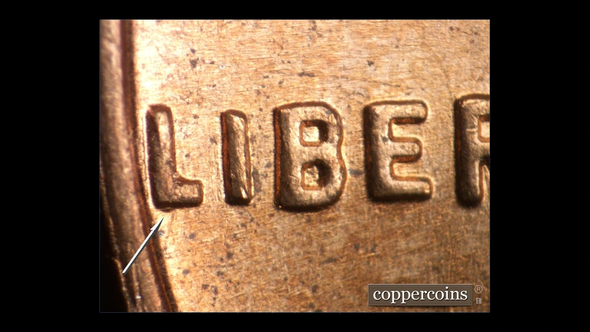 1965 Lincoln Penny: Doubled Die Obverse
