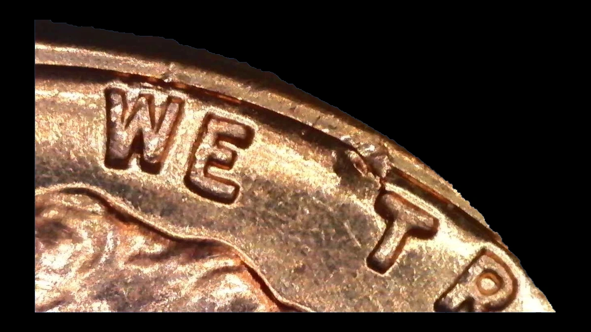 1962 Lincoln Penny: Die Break / Cud