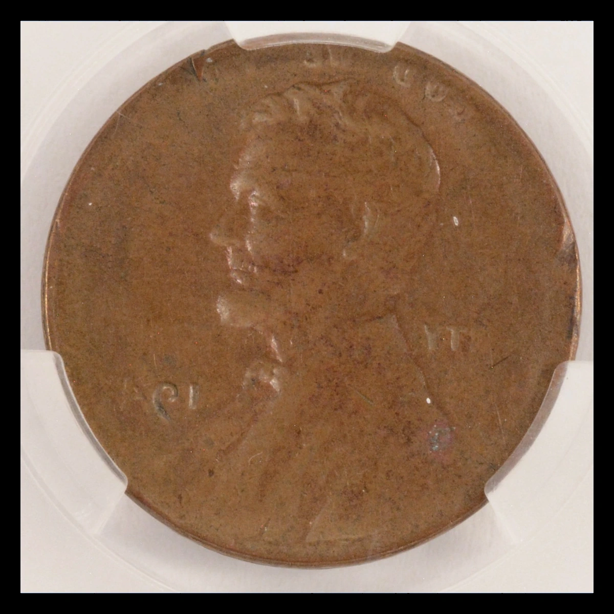1944 Lincoln Cent (Wheat Reverse): Indent