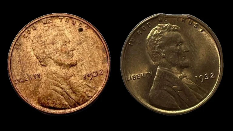 1932 Penny Errors — error coin photographs
