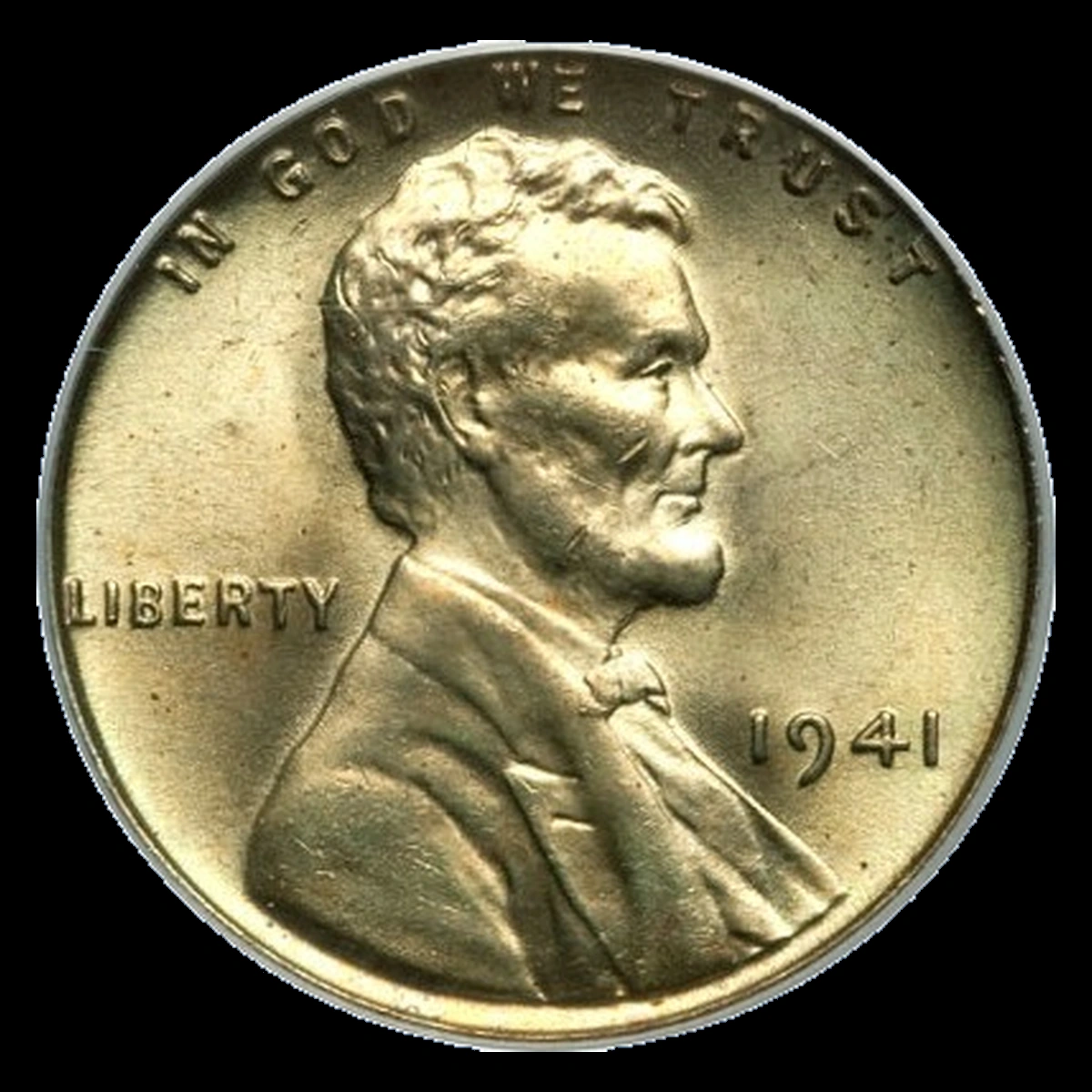 1941 Lincoln Cent (Wheat Reverse): Wrong Planchet
