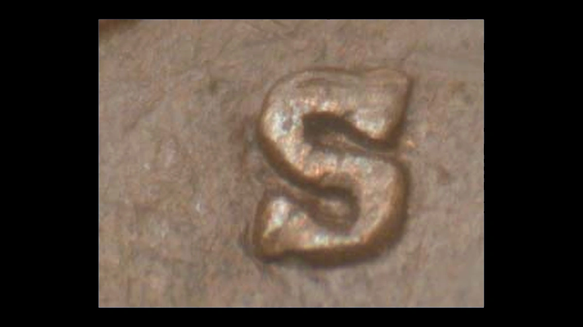 1920 Wheat Penny: Repunched Mintmark