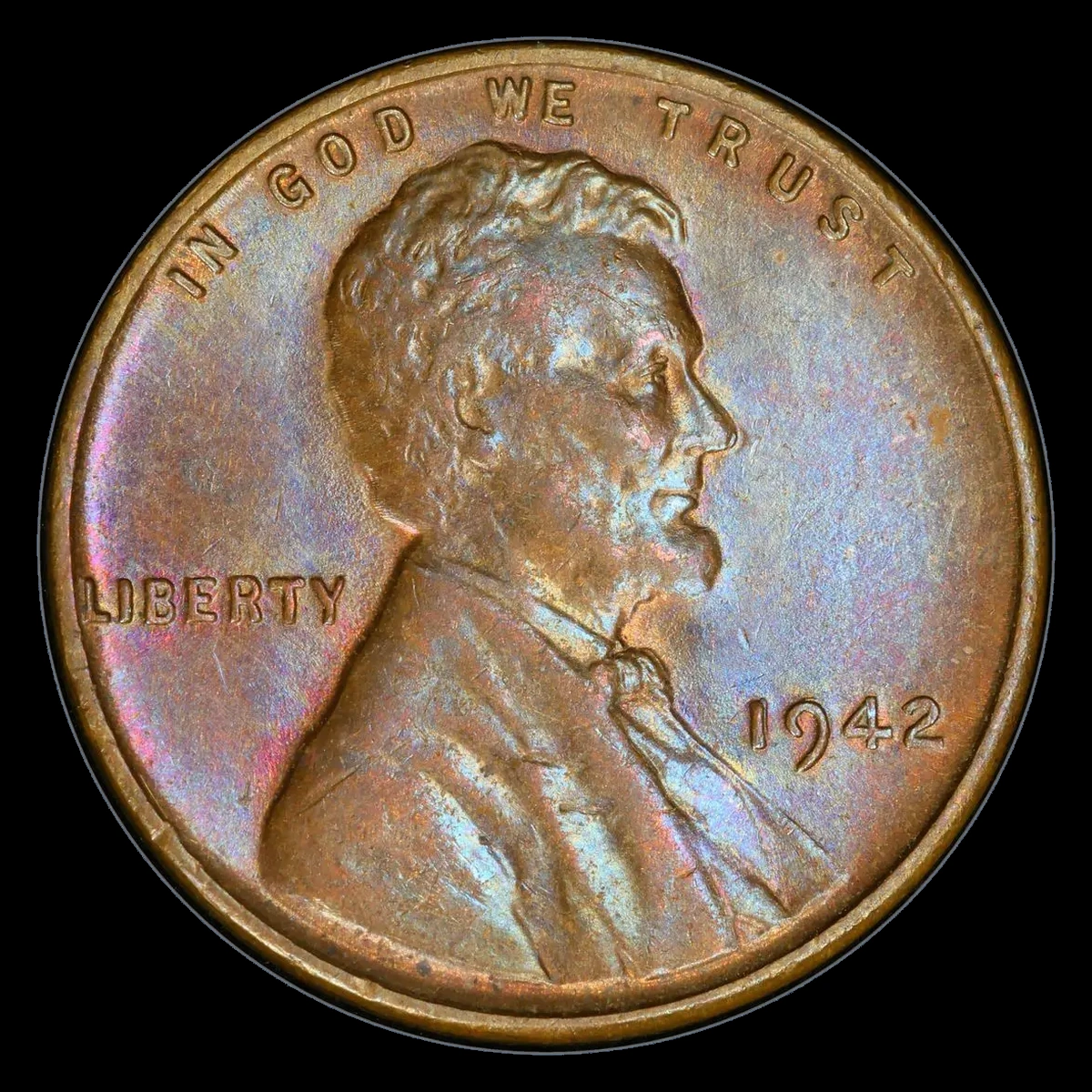 1942 Wheat Penny: Doubled Die Obverse