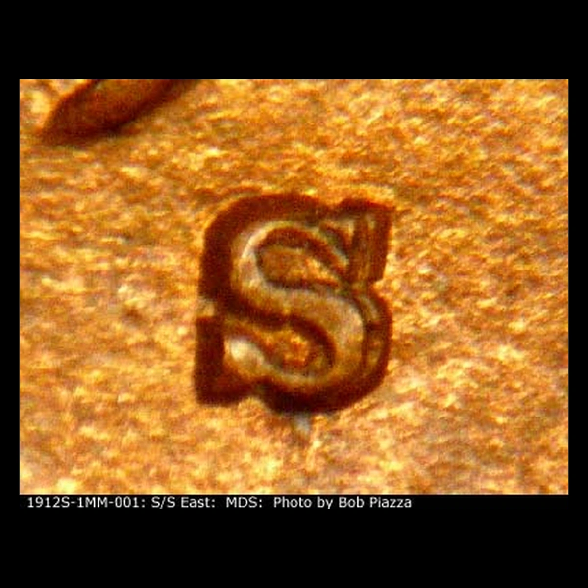 1912 Wheat Penny: Repunched Mintmark