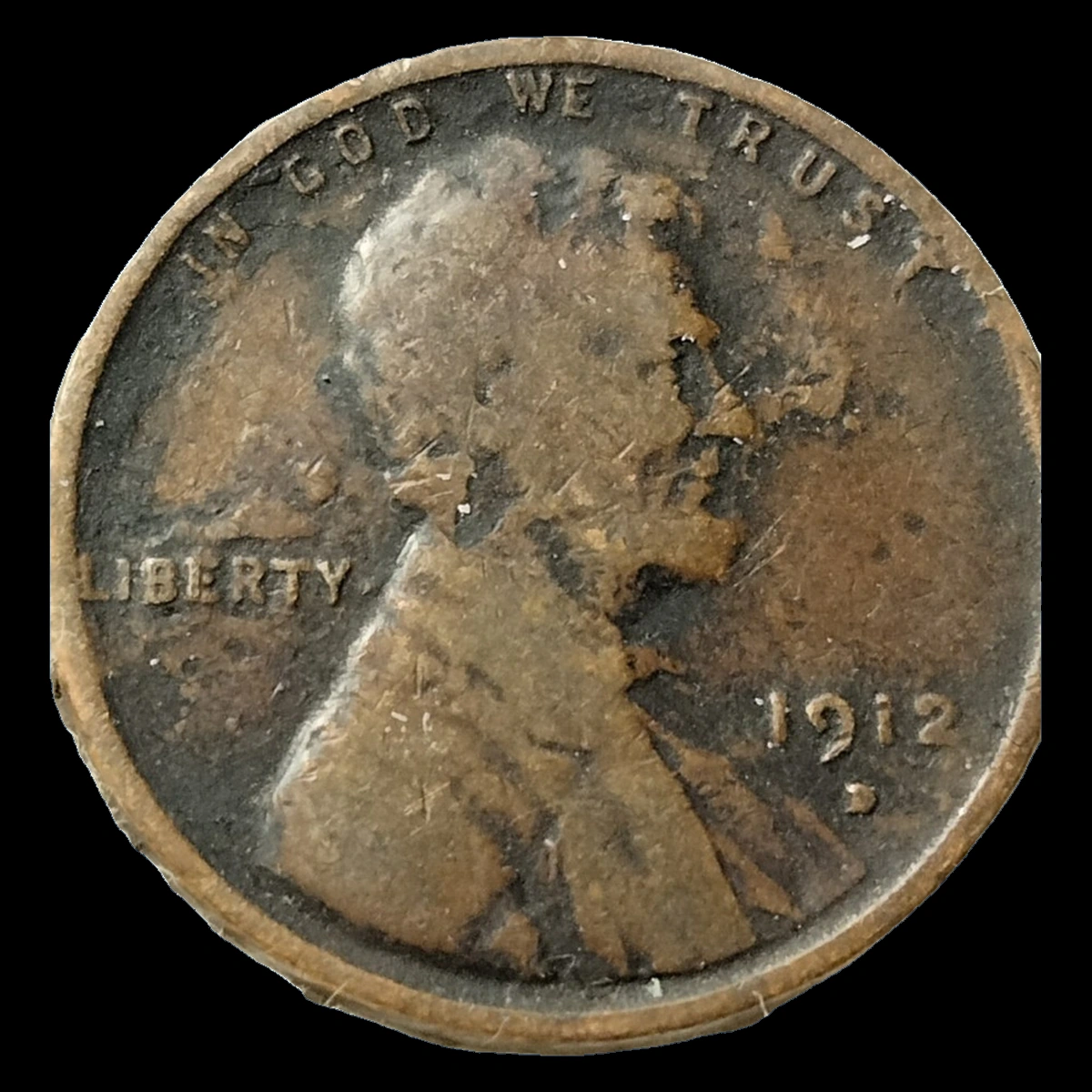 1912 Lincoln Cent (Wheat Reverse): Die Clash