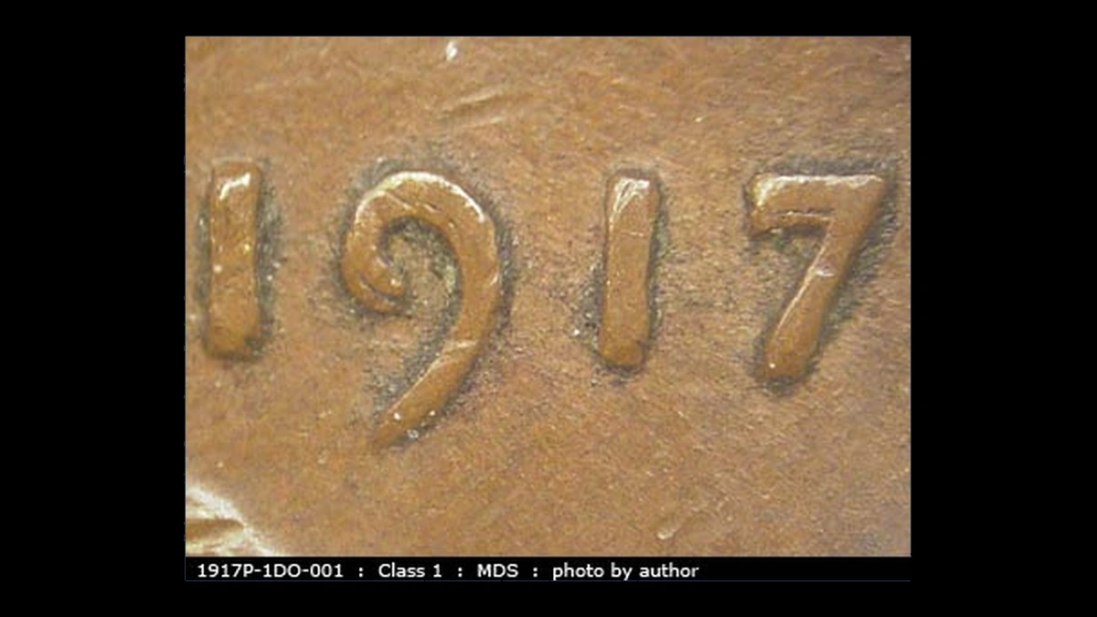 1917 Wheat Penny: Doubled Die Obverse