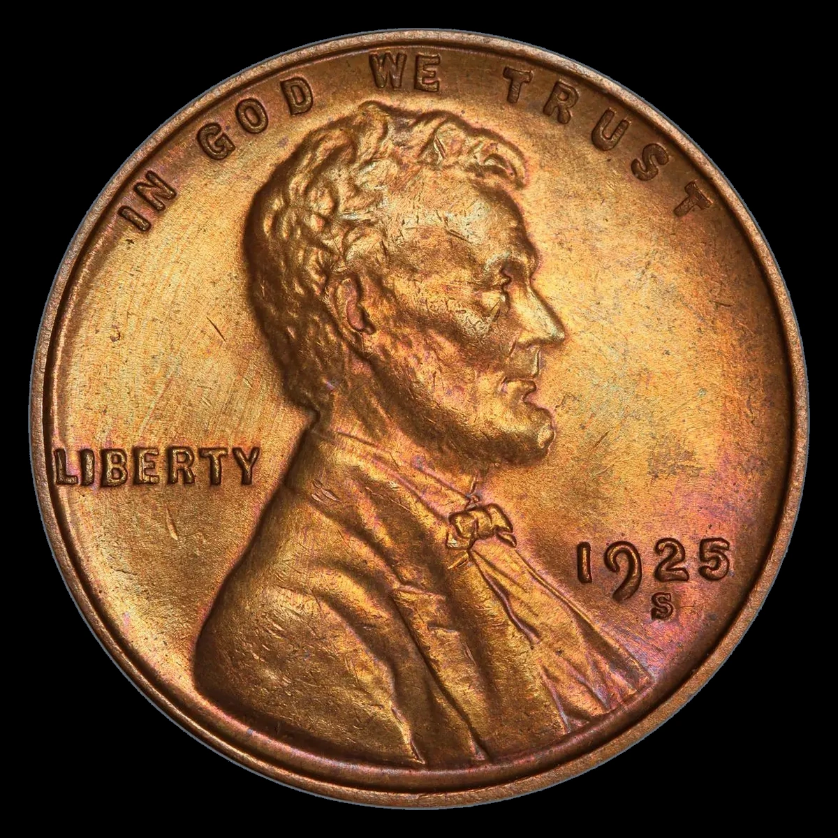 1925 Wheat Penny: Doubled Die Obverse